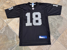 Load image into Gallery viewer, Vintage Oakland Raiders Randy Moss Reebok Football Jersey, Size Medium