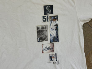 Vintage Seattle Mariners Ichiro Suzuki Lee Baseball TShirt, Size 2XL