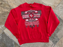Load image into Gallery viewer, Vintage San Francisco 49ers Western Division Champions Football Sweatshirt, Size Large