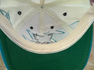 Vintage San Jose Sharks Logo Athletic Sharktooth Snapback Hockey Hat