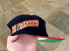 Load image into Gallery viewer, Vintage San Francisco 49ers Sports Specialties Side Script Snapback Football Hat