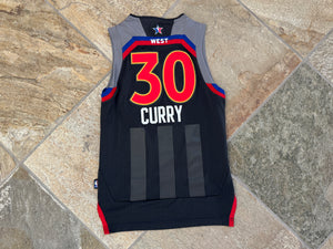 Golden State Warriors Steph Curry Adidas NBA All Star Basketball Jersey, Size Youth Small, 6-8