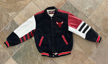 Load image into Gallery viewer, Vintage Chicago Bulls Jeff Hamilton Leather Basketball Jacket, Size Medium