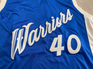 Golden State Warriors Harrison Barnes Adidas Basketball Jersey, Size Large