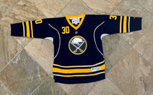 Load image into Gallery viewer, Vintage Buffalo Sabres Ryan Miller Reebok Hockey Jersey, Size Youth L/XL, 18-20