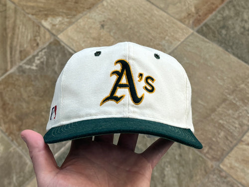 Vintage Oakland Athletics Sports Specialties Plain Logo Snapback Baseball Hat