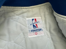Load image into Gallery viewer, Vintage New York Knicks Starter Satin Basketball Jacket, Size Large