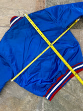 Load image into Gallery viewer, Vintage Detroit Pistons Starter Satin Basketball Jacket, Size Medium