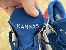 Load image into Gallery viewer, Kansas Jayhawks Frank Mason III Game Worn Adidas College Basketball Shoes ###