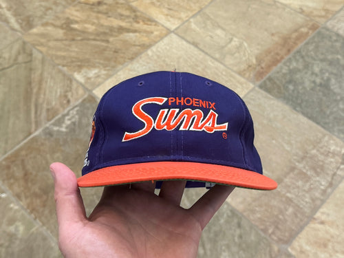 Vintage Phoenix Suns Sports Specialties Script Snapback Basketball Hat