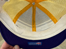 Load image into Gallery viewer, Vintage Minnesota Vikings AJD Superstripe Snapback Football Hat