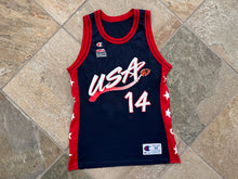Load image into Gallery viewer, Vintage Team USA Glenn Robinson Champion Basketball Jersey, Size 40, Medium