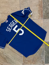 Load image into Gallery viewer, Los Angeles Dodgers Corey Seager Majestic Baseball Jersey, Size Large