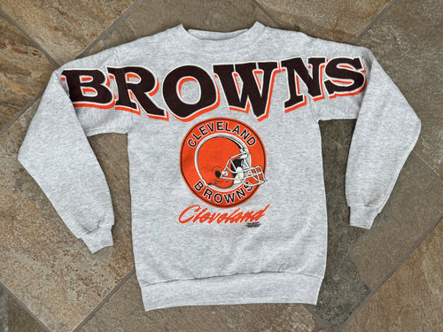 Vintage Cleveland Browns Cliff Engle Football Sweatshirt, Size Small