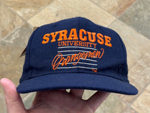 Load image into Gallery viewer, Vintage Syracuse Orangemen Signature Bar Script Snapback College Hat
