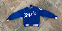 Load image into Gallery viewer, Vintage Kansas City Royals Starter Satin Baseball Jacket, Size Youth Medium