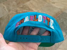 Load image into Gallery viewer, Vintage Charlotte Hornets GCap Snapback Basketball Hat