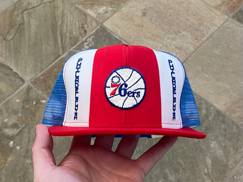 Vintage Philadelphia 76ers AJD Snapback Basketball Hat