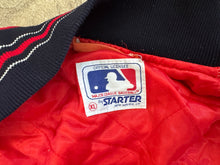 Load image into Gallery viewer, Vintage Cleveland Indians Starter Satin Baseball Jacket, Size XL
