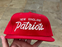 Load image into Gallery viewer, Vintage New England Patriots Sports Specialties Script Snapback Football Hat
