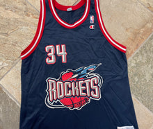 Load image into Gallery viewer, Vintage Houston Rockets Hakeem Olajuwon Champion Basketball Jersey, Size 48, XL