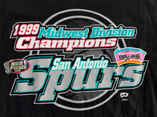 Load image into Gallery viewer, Vintage San Antonio Spurs 1999 NBA Finals Basketball TShirt, Size XL