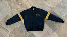 Load image into Gallery viewer, Vintage Pittsburgh Steelers Starter Satin Football Jacket, Size Medium