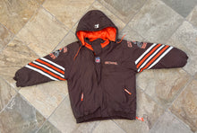 Load image into Gallery viewer, Vintage Cleveland Browns Starter Parka Football Jacket, Size Large