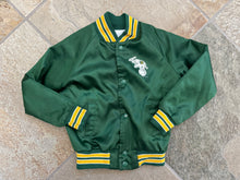 Load image into Gallery viewer, Vintage Oakland Athletics Chalkline Satin Baseball Jacket, Size Youth Small, 6-8