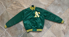 Load image into Gallery viewer, Vintage Oakland Athletics Starter Satin Baseball Jacket, Size Large