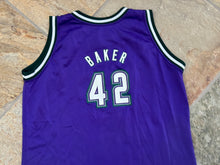 Load image into Gallery viewer, Vintage Milwaukee Bucks Vin Baker Champion Basketball Jersey, Size Youth XL