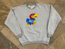 Load image into Gallery viewer, Vintage Kansas Jayhawks College Sweatshirt, Size Large