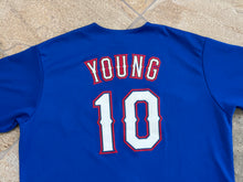 Load image into Gallery viewer, Vintage Texas Rangers Michael Young Majestic Baseball Jersey, Size 52, XXL