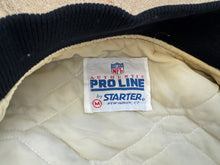 Load image into Gallery viewer, Vintage Los Angeles Raiders Starter Satin Football Jacket, Size Medium
