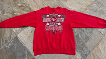 Load image into Gallery viewer, Vintage San Francisco 49ers Western Division Champions Football Sweatshirt, Size Large