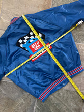 Load image into Gallery viewer, Vintage Chevron Delo 400 Racing Team Chalkline Satin Jacket, Size XL ###