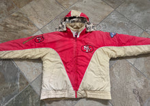 Load image into Gallery viewer, Vintage San Francisco 49ers Pro Player Parka Football Jacket, Size Medium