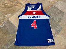 Load image into Gallery viewer, Vintage Washington Bullets Chris Webber Champion Basketball Jersey, Size 48, XL