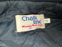 Load image into Gallery viewer, Vintage Michigan Wolverines Chalkline Satin College Jacket, Size XL