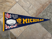 Load image into Gallery viewer, Vintage Michigan Wolverines 1972 Rose Bowl College Football Pennant