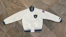 Load image into Gallery viewer, Vintage Los Angeles Raiders Starter Satin Football Jacket, Size Small