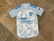 Load image into Gallery viewer, San Jose Earthquakes Adidas Soccer Jersey, Size Small
