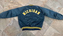 Load image into Gallery viewer, Vintage Michigan Wolverines Chalkline Satin College Jacket, Size XL