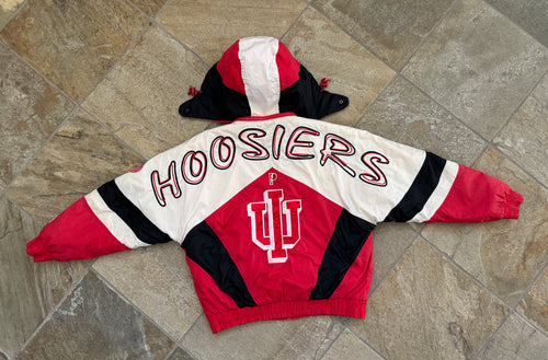 Vintage Indiana Hoosiers Pro Player Parka College Jacket, Size Large