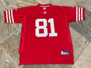 Vintage San Francisco 49ers Terrell Owens Reebok Football Jersey, Size XL