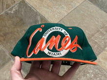 Load image into Gallery viewer, Vintage Miami Hurricanes The Game Circle Logo Snapback College Hat