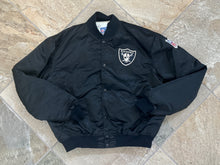Load image into Gallery viewer, Vintage Los Angeles Raiders Starter Satin Football Jacket, Size XXL