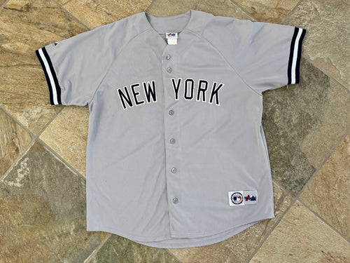 Vintage New York Yankees Jason Giambi Majestic Baseball Jersey, Size XL