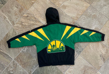 Load image into Gallery viewer, Vintage Seattle SuperSonics Apex One Parka Basketball Jacket, Size Large