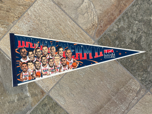 Vintage 1994 Team USA Dream Team Two Basketball Pennant